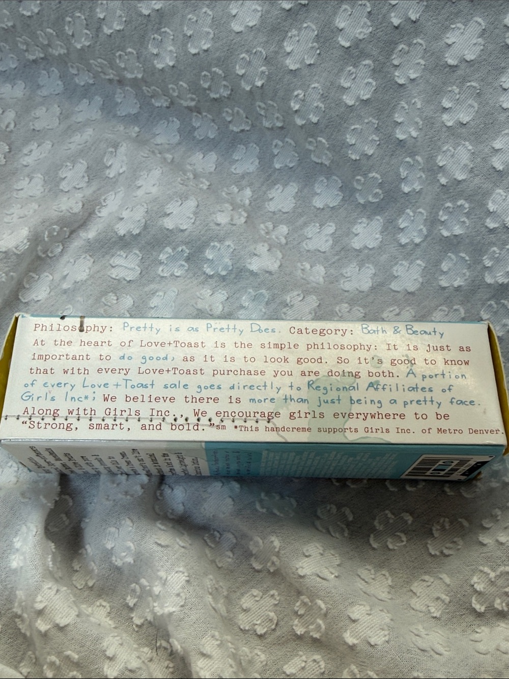 love & toast Honey Coconut Hand Creme - Picture 3 of 8